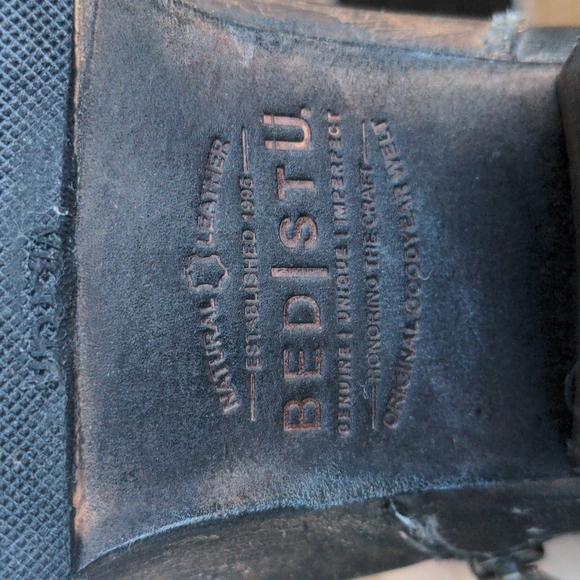 Bedstu sustainable brown leather  ankle boots, size 8 - Picture 12 of 15